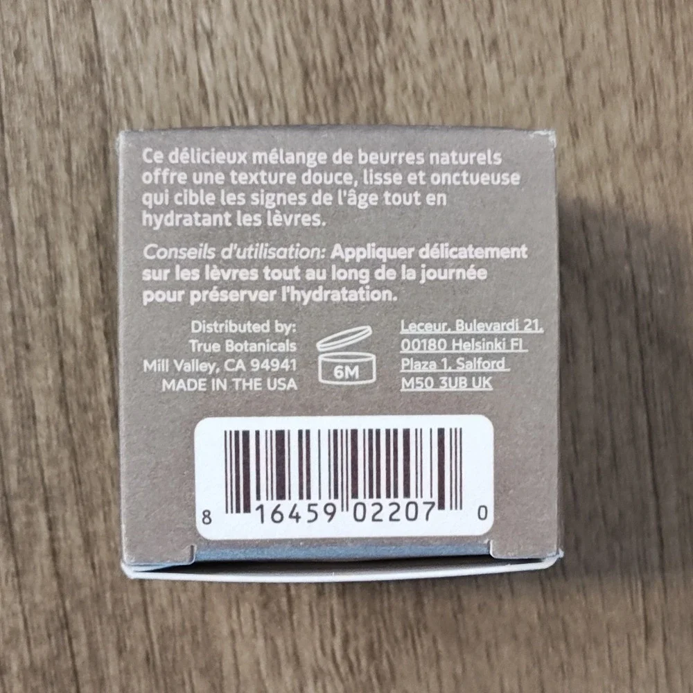 True Botanicals Moisture Lock Glossy Balm 0.14oz Clear Hydrating Lip Treatment